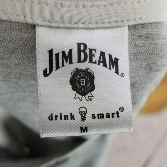 Jim Beam Cotton‎ 3/4 Sleeve medium T Shirt - Picture 5 of 6